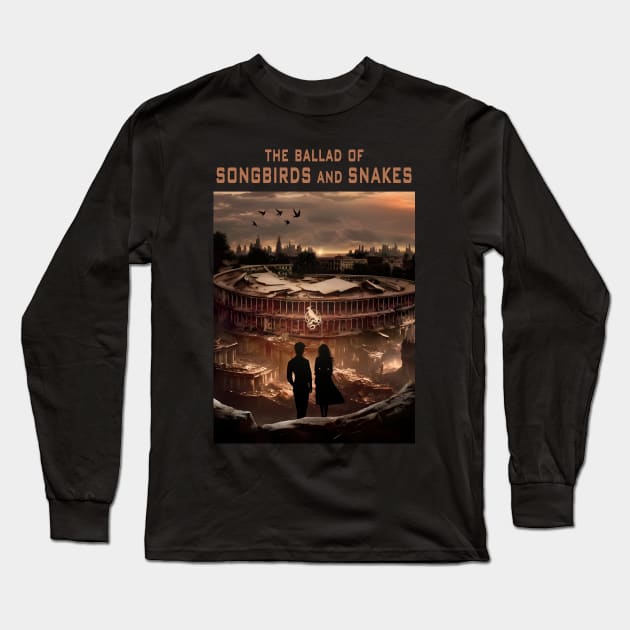 the ballad of songbirds and snakes Long Sleeve T-Shirt by rysiupol